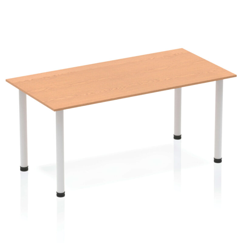 Impulse 1400mm Straight Table With Post Leg - Image 19