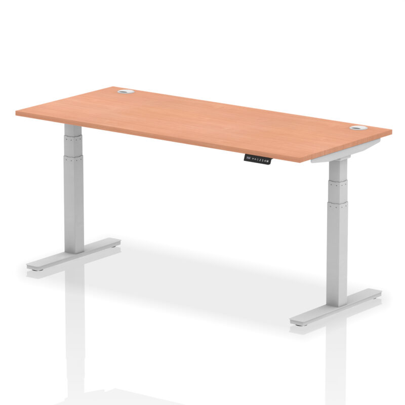 Air Height Adjustable Desk With Cable Ports - Image 111