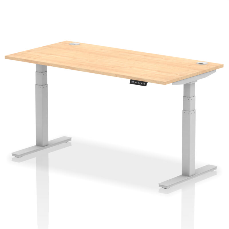 Air Height Adjustable Desk With Cable Ports - Image 87