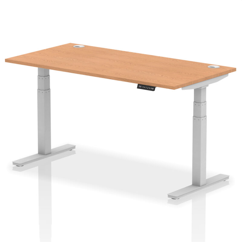 Air Height Adjustable Desk With Cable Ports - Image 93