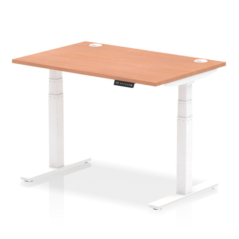 Air Height Adjustable Desk With Cable Ports - Image 5