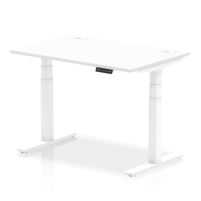Air Height Adjustable Desk With Cable Ports - Image 35