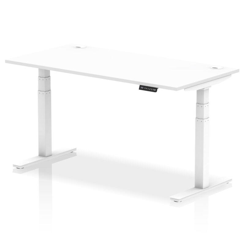Air Height Adjustable Desk With Cable Ports - Image 107