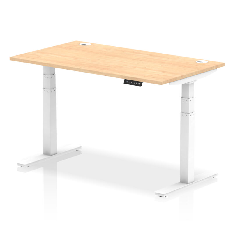 Air Height Adjustable Desk With Cable Ports - Image 53