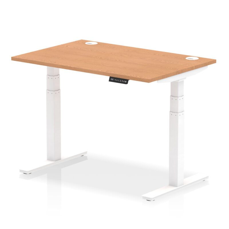 Air Height Adjustable Desk With Cable Ports - Image 23