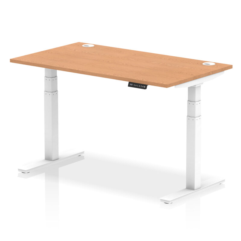 Air Height Adjustable Desk With Cable Ports - Image 59