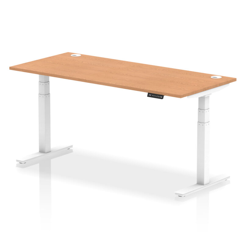 Air Height Adjustable Desk With Cable Ports - Image 131