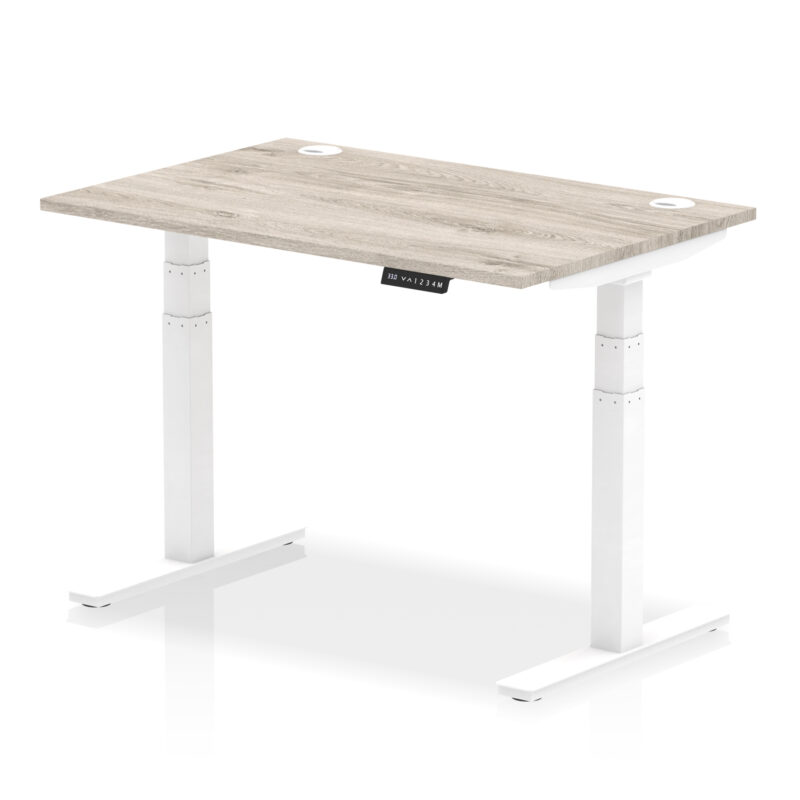 Air Height Adjustable Desk With Cable Ports - Image 11