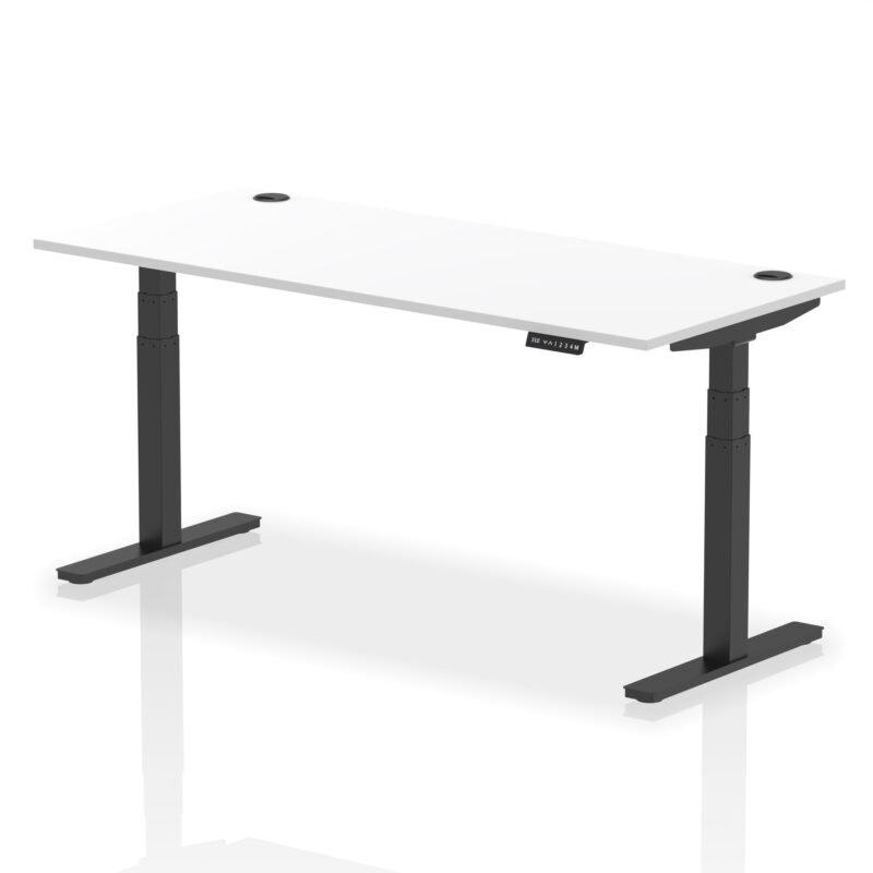 Air Height Adjustable Desk With Cable Ports - Image 139