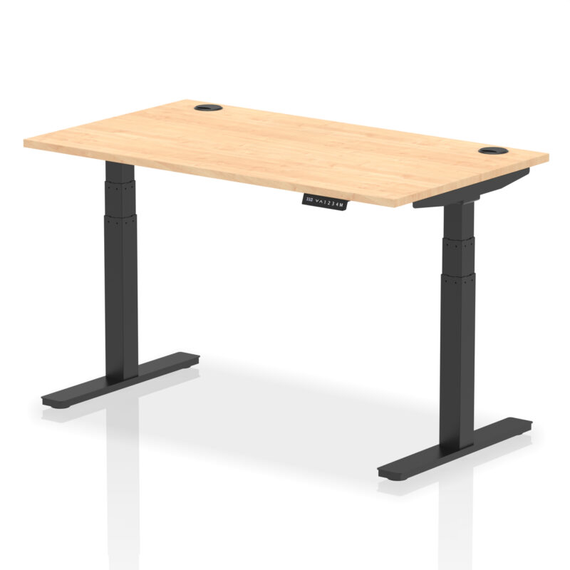 Air Height Adjustable Desk With Cable Ports - Image 49