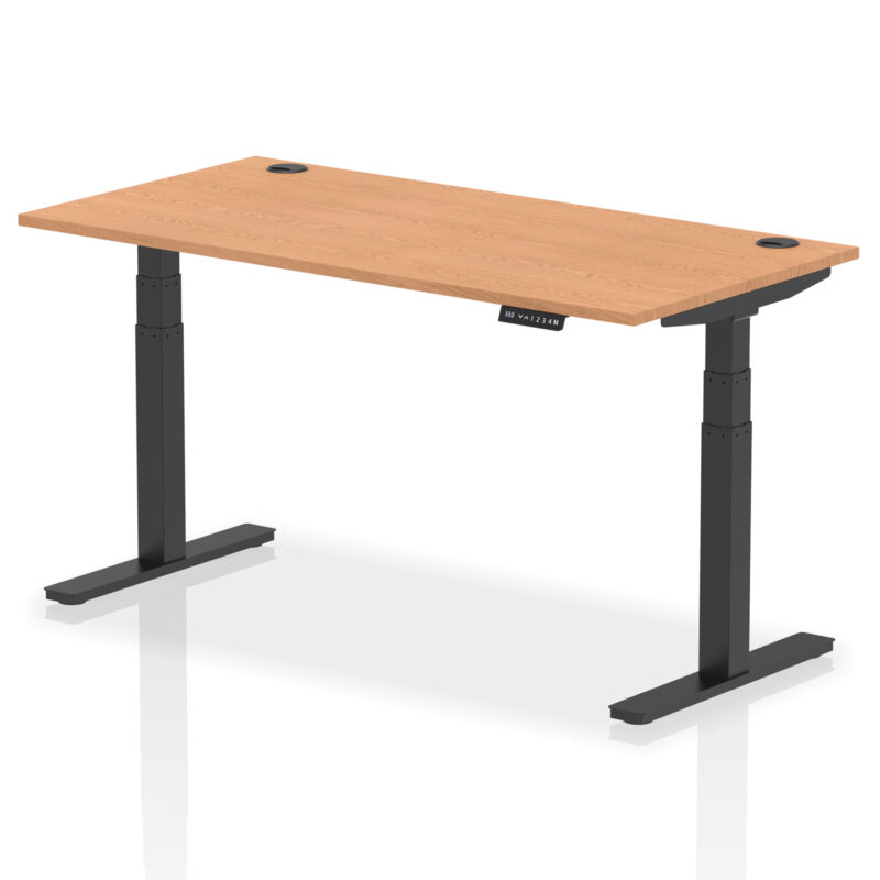 Air Height Adjustable Desk With Cable Ports - Image 91