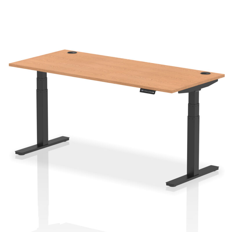 Air Height Adjustable Desk With Cable Ports - Image 127