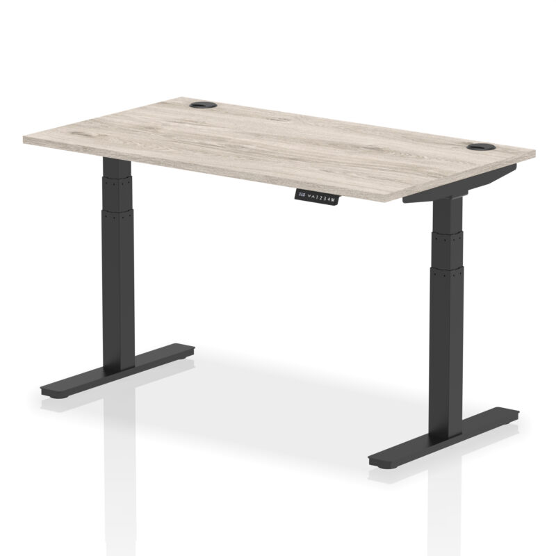 Air Height Adjustable Desk With Cable Ports - Image 43