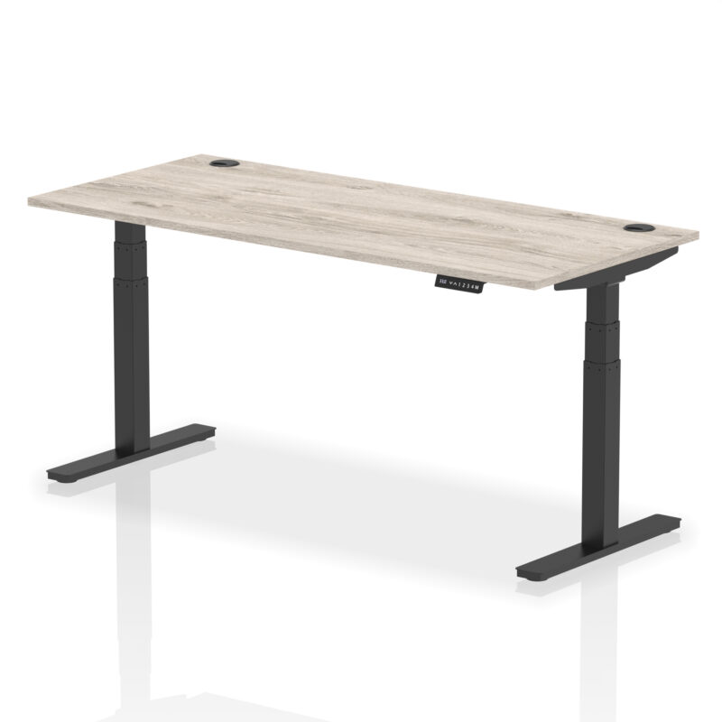 Air Height Adjustable Desk With Cable Ports - Image 115