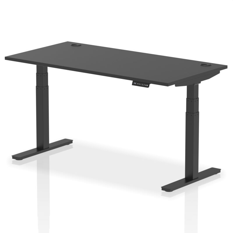 Air Height Adjustable Desk With Cable Ports - Image 157