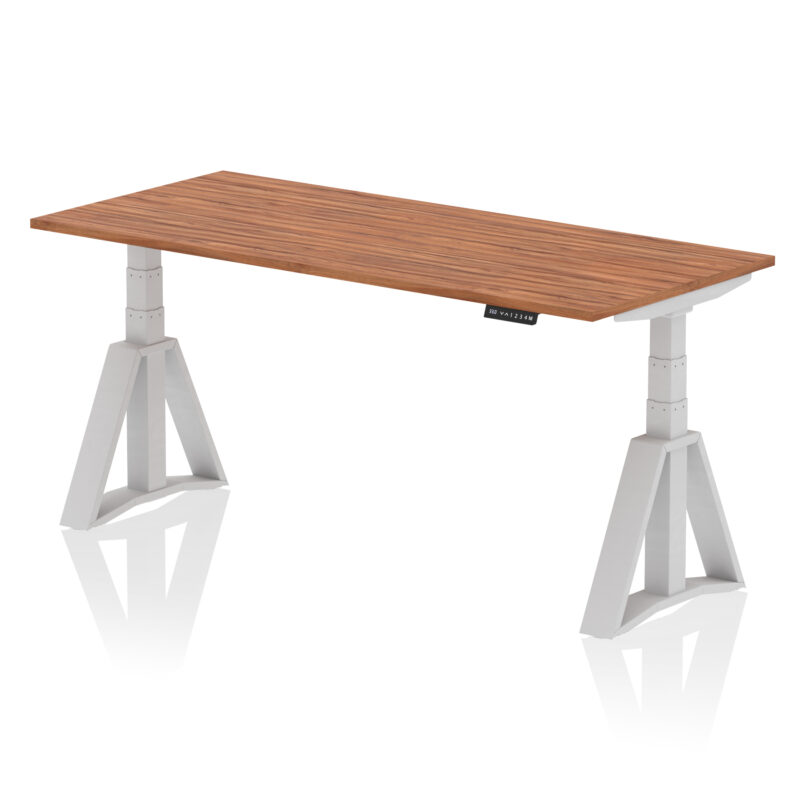 Air Height Adjustable Desk without Cable Ports With Piste Foot - Image 8