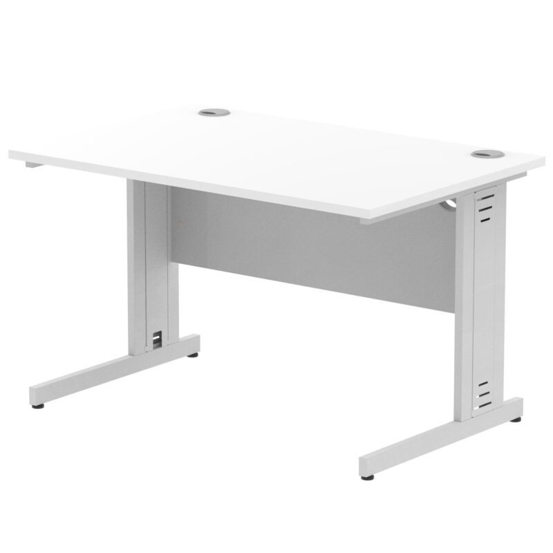 Impulse 1200mm Straight Desk Cable Managed Leg - Image 81