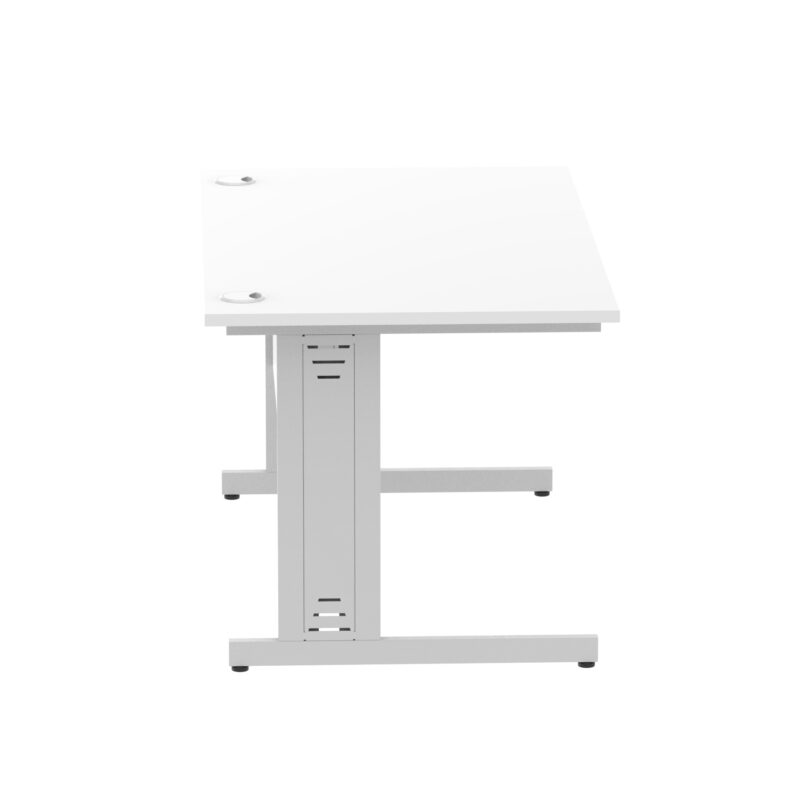 Impulse 1400mm Straight Desk Cable Managed Leg - Image 84
