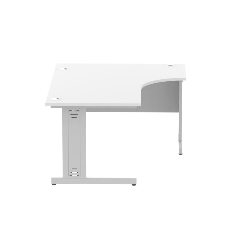 Impulse 1600mm Left Crescent Desk Cable Managed Leg - Image 53