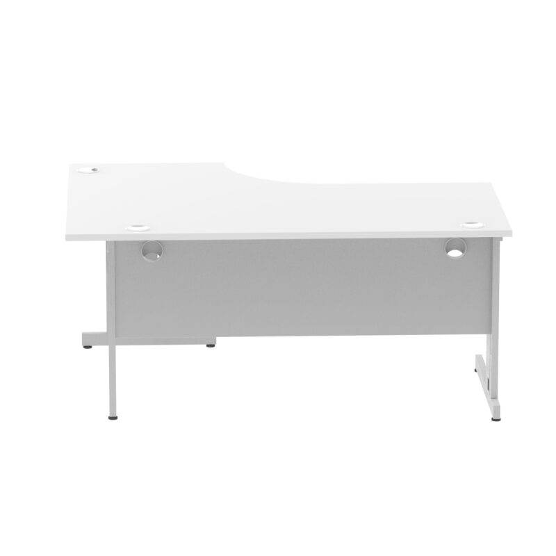 Impulse 1600mm Left Crescent Desk Cable Managed Leg - Image 55
