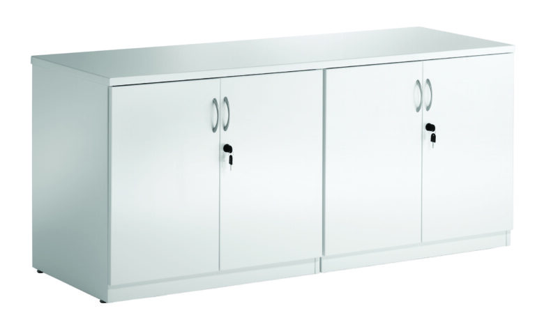 High Gloss Twin Cupboard With Credenza Top - Image 2