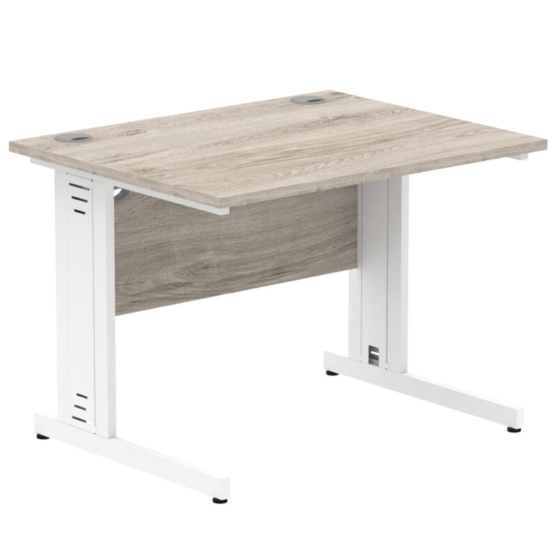 Impulse 1000mm Straight Desk Cable Managed Leg - Image 19
