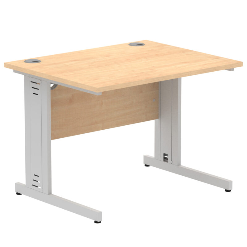 Impulse 1000mm Straight Desk Cable Managed Leg - Image 35