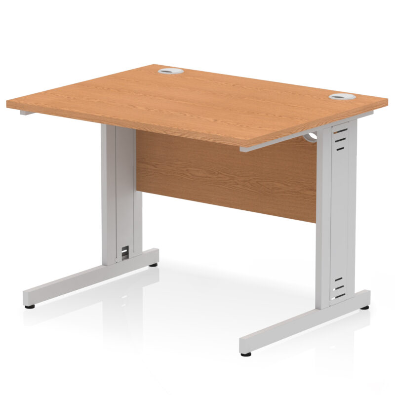 Impulse 1000mm Straight Desk Cable Managed Leg - Image 49