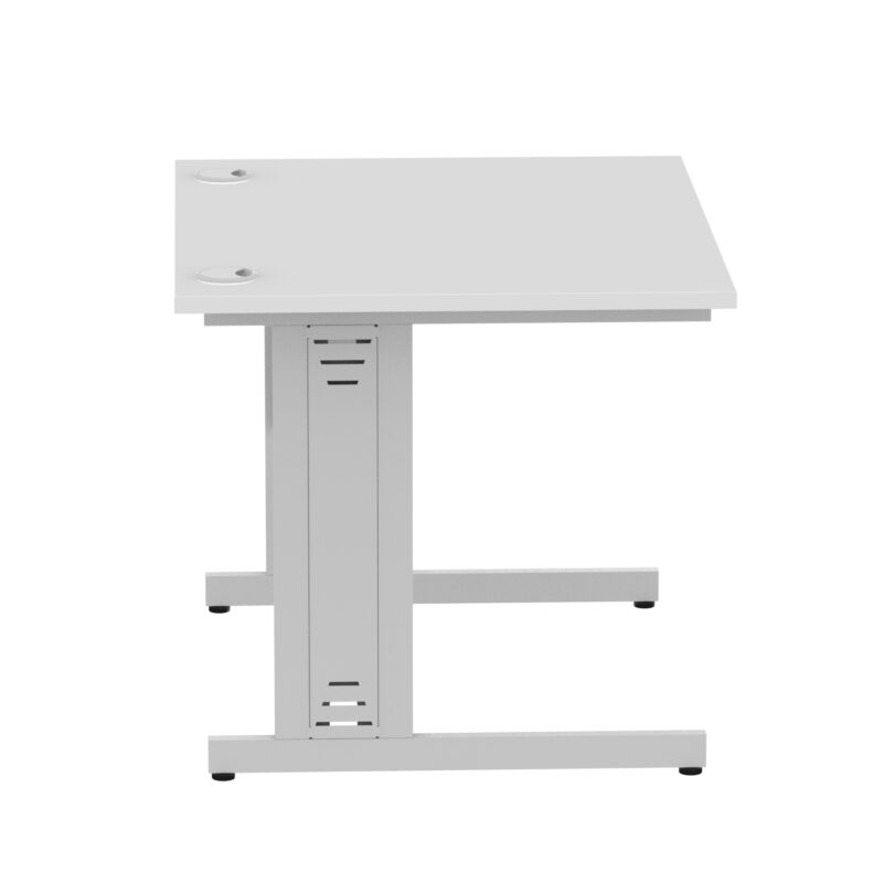 Impulse 1000mm Straight Desk Cable Managed Leg - Image 84