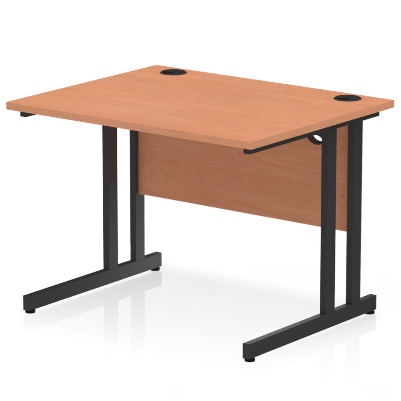 Impulse 1000mm Straight Desk Cantilever Leg - Image 9
