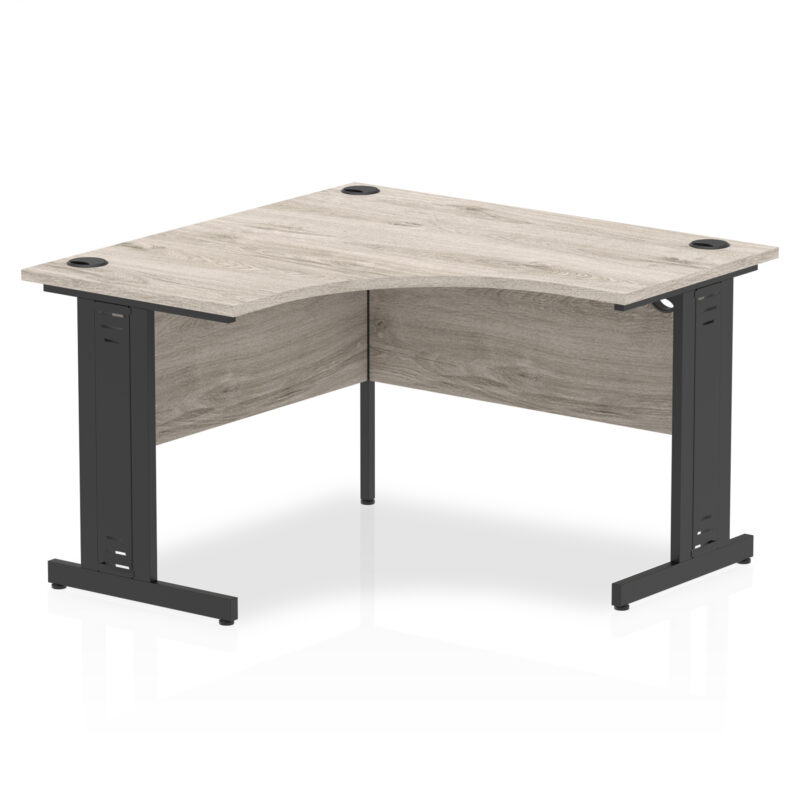 Impulse 1200mm Cable Managed Leg Corner Desk - Image 4