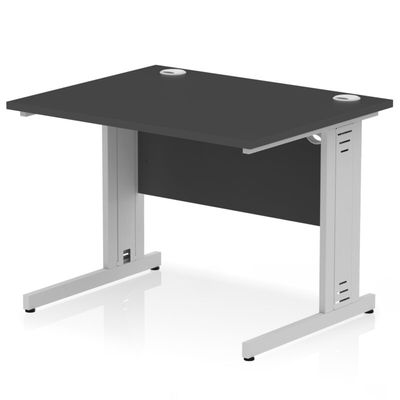 Impulse 1000mm Straight Desk Cable Managed Leg - Image 97