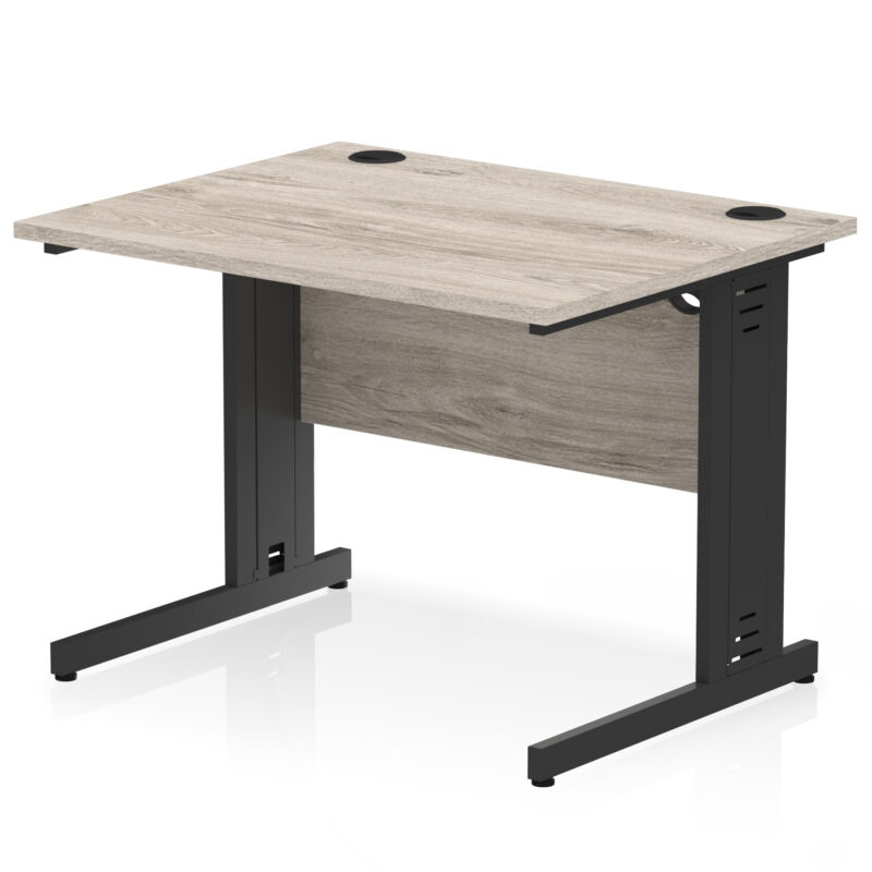 Impulse 1000mm Straight Desk Cable Managed Leg - Image 101