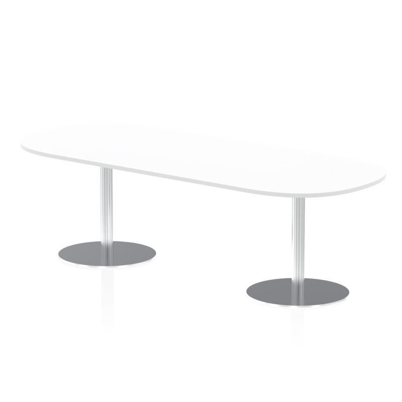 Italia Boardroom Table Silver Leg - Image 15