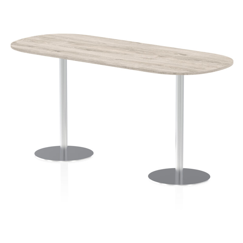 Italia Boardroom Table Silver Leg - Image 24