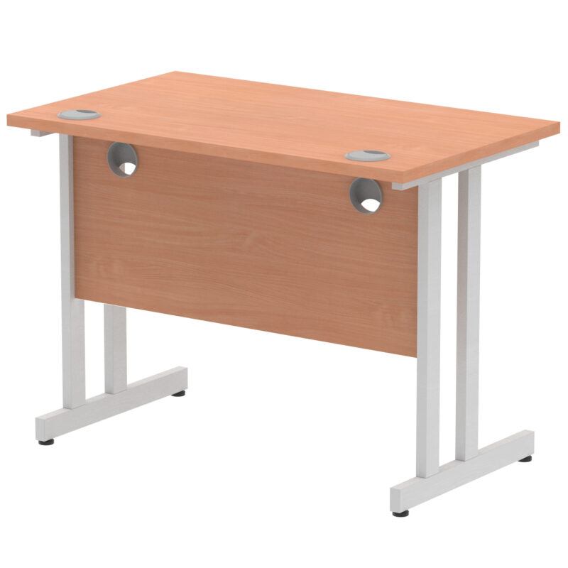 Impulse 1000mm Slimline Desk Cantilever Leg - Image 5