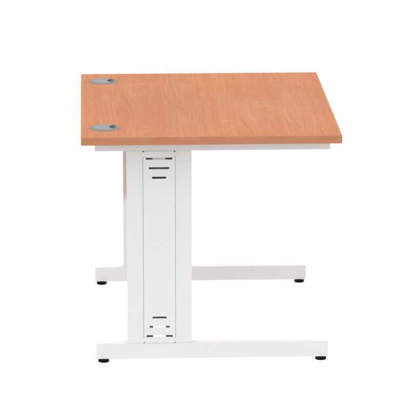 Impulse 1000mm Straight Desk Cable Managed Leg - Image 12