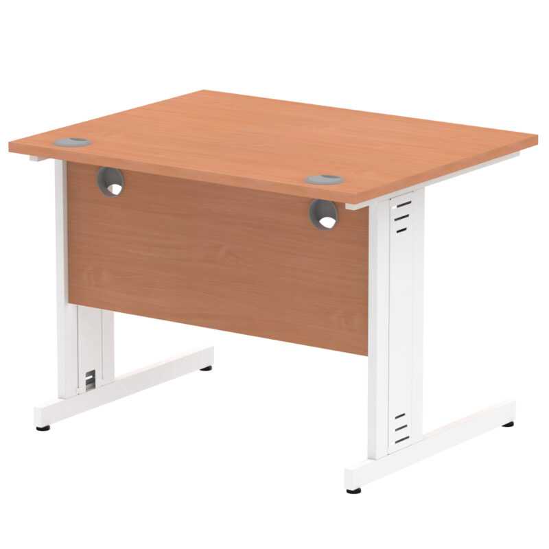 Impulse 1000mm Straight Desk Cable Managed Leg - Image 13