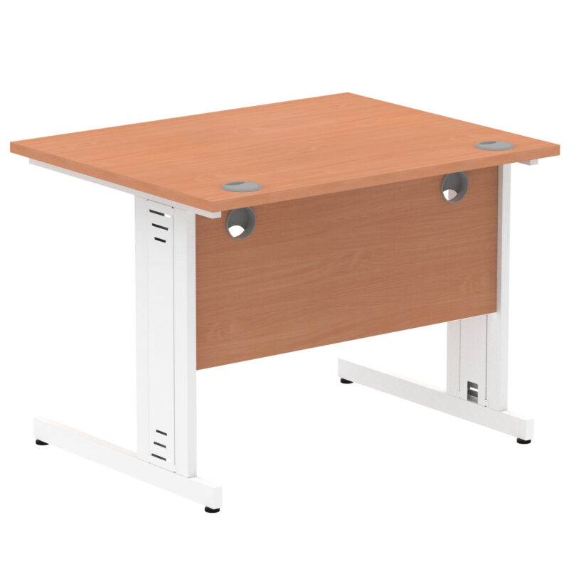 Impulse 1000mm Straight Desk Cable Managed Leg - Image 15