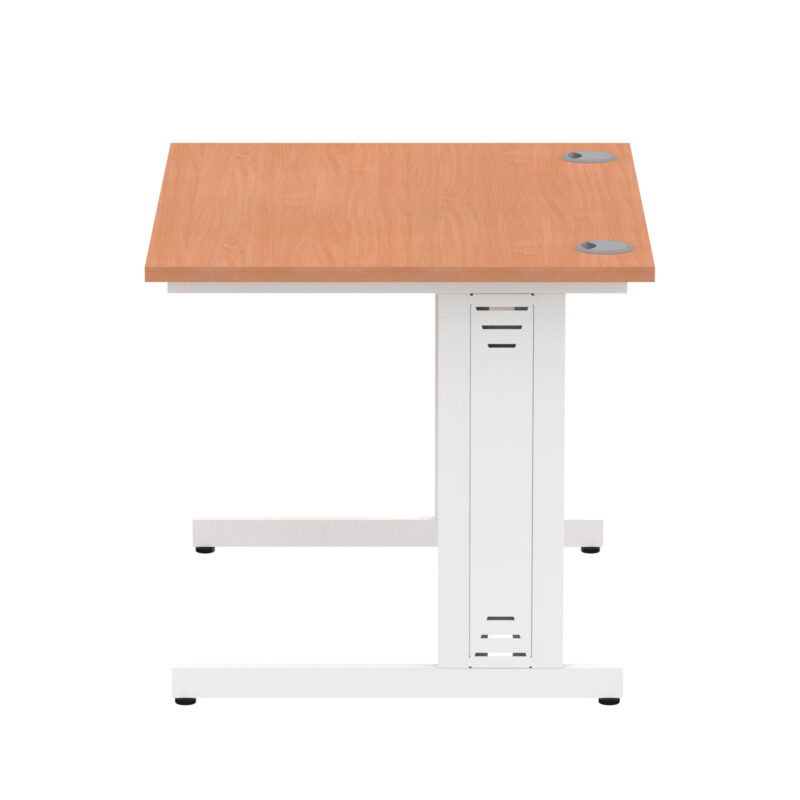 Impulse 1000mm Straight Desk Cable Managed Leg - Image 16