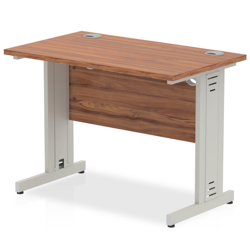Impulse 1000mm Slimline Desk Cable Managed Leg - Image 9