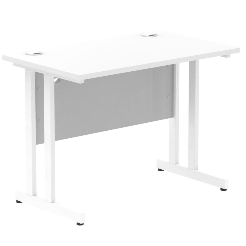 Impulse 1000mm Slimline Desk Cantilever Leg - Image 91