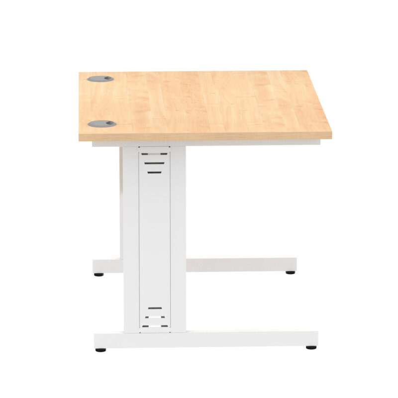 Impulse 1000mm Straight Desk Cable Managed Leg - Image 44