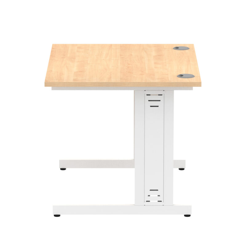 Impulse 1000mm Straight Desk Cable Managed Leg - Image 48