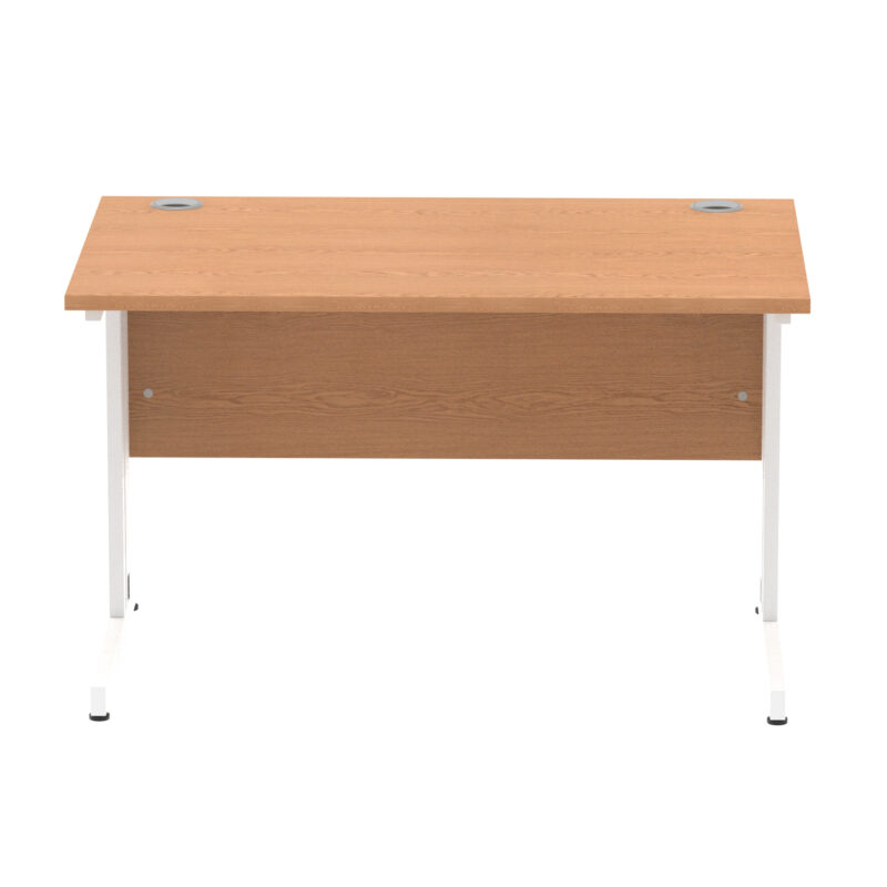 Impulse 1200mm Straight Desk Cable Managed Leg - Image 58