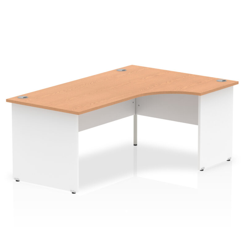 Impulse 1800mm Right Crescent Desk Panel End Leg - Image 8