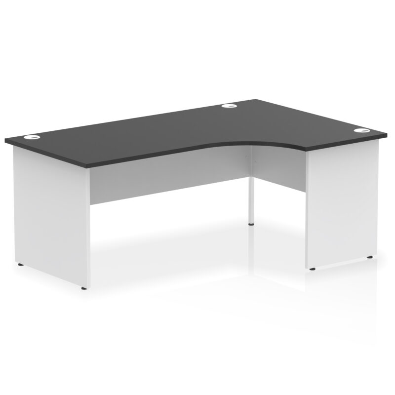 Impulse 1800mm Right Crescent Desk Panel End Leg - Image 13